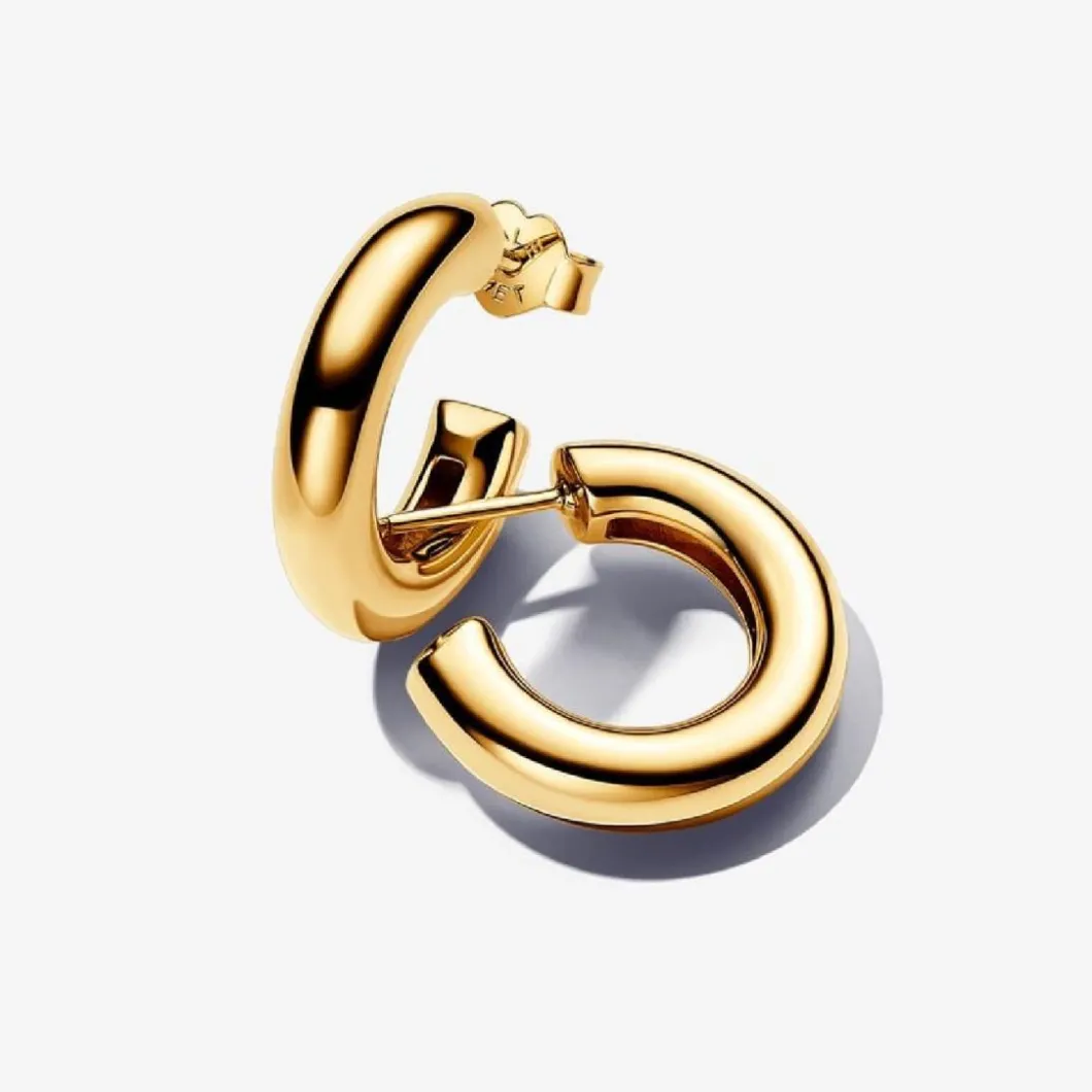 Pandora Boucles D'Oreilles<Créoles Rondes Ouvertes