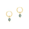Sloya Boucles D'Oreilles<Créoles Serena Turquoise Africain