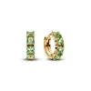 Pandora Boucles D'Oreilles<Créoles Vertes 263851C01