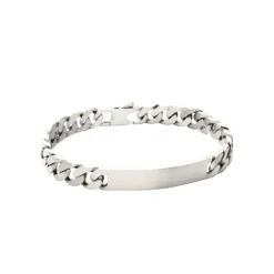 Maison de la Bijouterie Bracelet<Gourmette Homme Sensimio 50YW0VYZ Argent