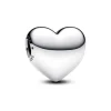 Pandora Charms<Grand Charm Cœur Gravable Be Love