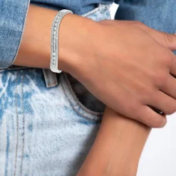 So Charm Bijoux Bracelets<Jonc Femme So Charm - B3394-ARGENT - Bracelet Mode Argenté