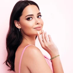 So Charm Bijoux Bracelets<Jonc Femme So Charm - B4337-DORE-BLANC - Bracelet Mode Doré