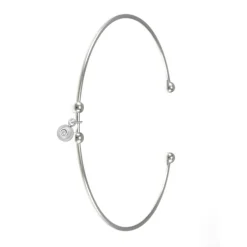 So Charm Bijoux Bracelets<Jonc Femme So Charm - BD1143-ARGENT-DIAMANT - Bracelet Mode Argenté