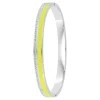 So Charm Bijoux Bracelets<Jonc Femme So Charm - B4338-ARGENT-JAUNE - Bracelet Email Argenté