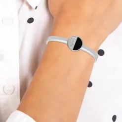 So Charm Bijoux Bracelets<Jonc Femme So Charm - B3083-ARGENT - Bracelet Mode Argenté