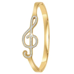 So Charm Bijoux Collier Et Pendentif|Bracelets<Jonc Femme So Charm - B4162-DORE - Bracelet Mode Doré