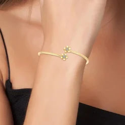 So Charm Bijoux Bracelets<Jonc Femme So Charm - B2533-DORE - Bracelet Mode Doré