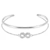 So Charm Bijoux Bracelets<Jonc Femme So Charm - B3238-ARGENT - Bracelet Infini Argenté