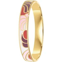 So Charm Bijoux Bracelets<Jonc Femme So Charm - B3077 - Bracelet Email Doré