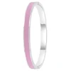 So Charm Bijoux Bracelets<Jonc Femme So Charm - B4339-ARGENT-ROSE - Bracelet Email Argenté