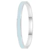 So Charm Bijoux Bracelets<Jonc Femme So Charm - B4339-ARGENT-BLEUCLAIR - Bracelet Email Argenté