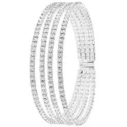 So Charm Bijoux Bracelets<Jonc Femme So Charm - B3346-ARGENT - Bracelet Mode Argenté