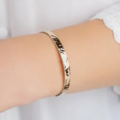 Maison de la Bijouterie Bracelets<Jonc femme Sensimio UYZ4ZU56 Plaqué or