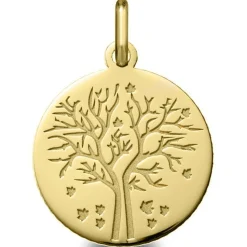 Argyor Médaille|Naissance Et Baptême<Médaille 248400220 -H1.8 cm - Or Jaune 750/1000