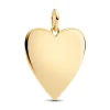 Pandora Collier Et Pendentif<Médaillon Cœur XL Gravable Doré