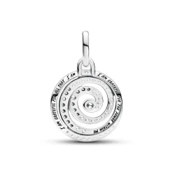 Pandora Charms<Médaillon Spirale de Gratitude ME