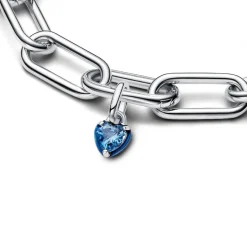 Pandora Charms<Mini Dangle Cœur Chakra Bleu ME