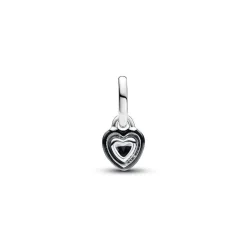 Pandora Charms<Mini Dangle Cœur Chakra Noir ME