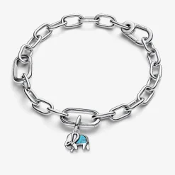 Pandora Charms<Mini Dangle Éléphant Turquoise 793858C01