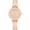 Anne Klein Montre Acier<Montre AK-1980BMRG - Diamant Bracelet Acier Doré rose Boîtier Aluminium Doré rose Femme