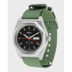 Kelton Montre Automatique<Montre automatique Octogone silver nato Kaki