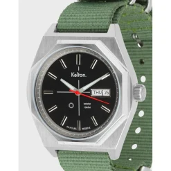 Kelton Montre Automatique<Montre automatique Octogone silver nato Kaki