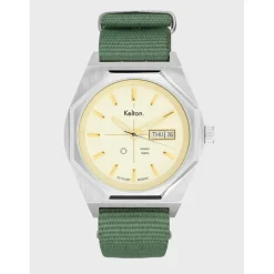 Kelton Montre Automatique<Montre automatique Octogone champagne nato kaki