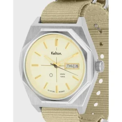 Kelton Montre Automatique<Montre automatique Octogone champagne nato sable