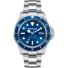 Beuchat Montre Acier<Montre Beu1950-6 - Montre Acier Bleue Montres