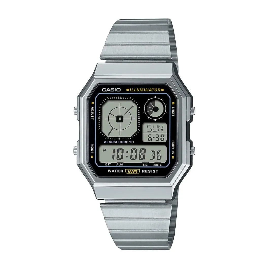 Casio Montre Acier<Montre Vintage Collection - A130WE-1AEF Bracelet Acier