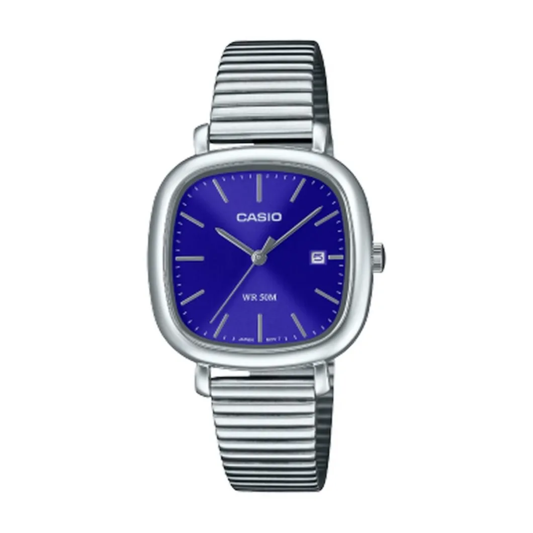 Casio Montre Acier<Montre Mixte - LTP-B166D-2AVEF Argent