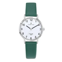 Certus Montre Cuir<Montre 644448 Bracelet Cuir Vert Femme