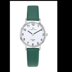 Certus Montre Cuir<Montre 644448 Bracelet Cuir Vert Femme