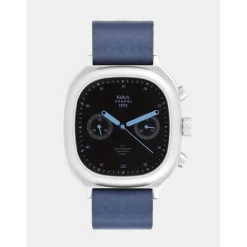 Kelton Montre Cuir<Montre Chronographe 1972 Skysand x Chapal 9124432 Cuir de box à tannage végétal, marqué à chaud : Chapal Paris