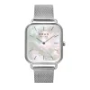 COMO MILANO Montre Acier<Montre Square Femme - CM072-154-1S Bracelet Acier Argenté