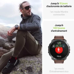 POLAR Montres Montre Connectée|Montre Cuir<Montre Connectée 900110288 - POLAR Grit X2 Pro Titan M-L