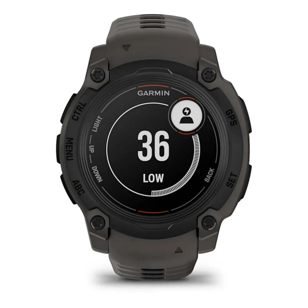 Garmin Montre Connectée|Montre Connectée<Montre Connectée - 010-02932-00 Instinct E – 40 mm, Noire avec bracelet gris charbon