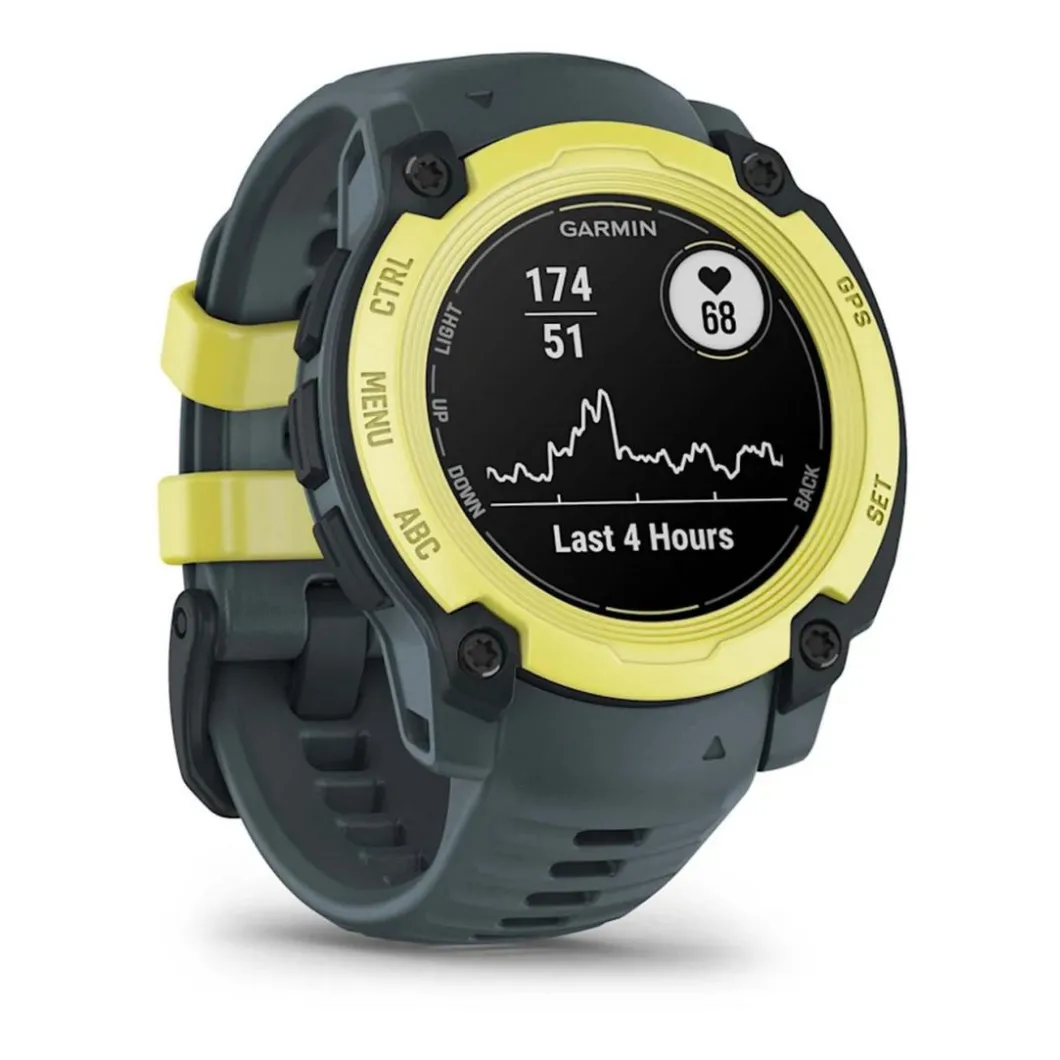 Garmin Montre Connectée|Montre Connectée<Montre Connectée - 010-02932-01 Instinct E – 40 mm, Citron vert avec bracelet bleu crépuscule