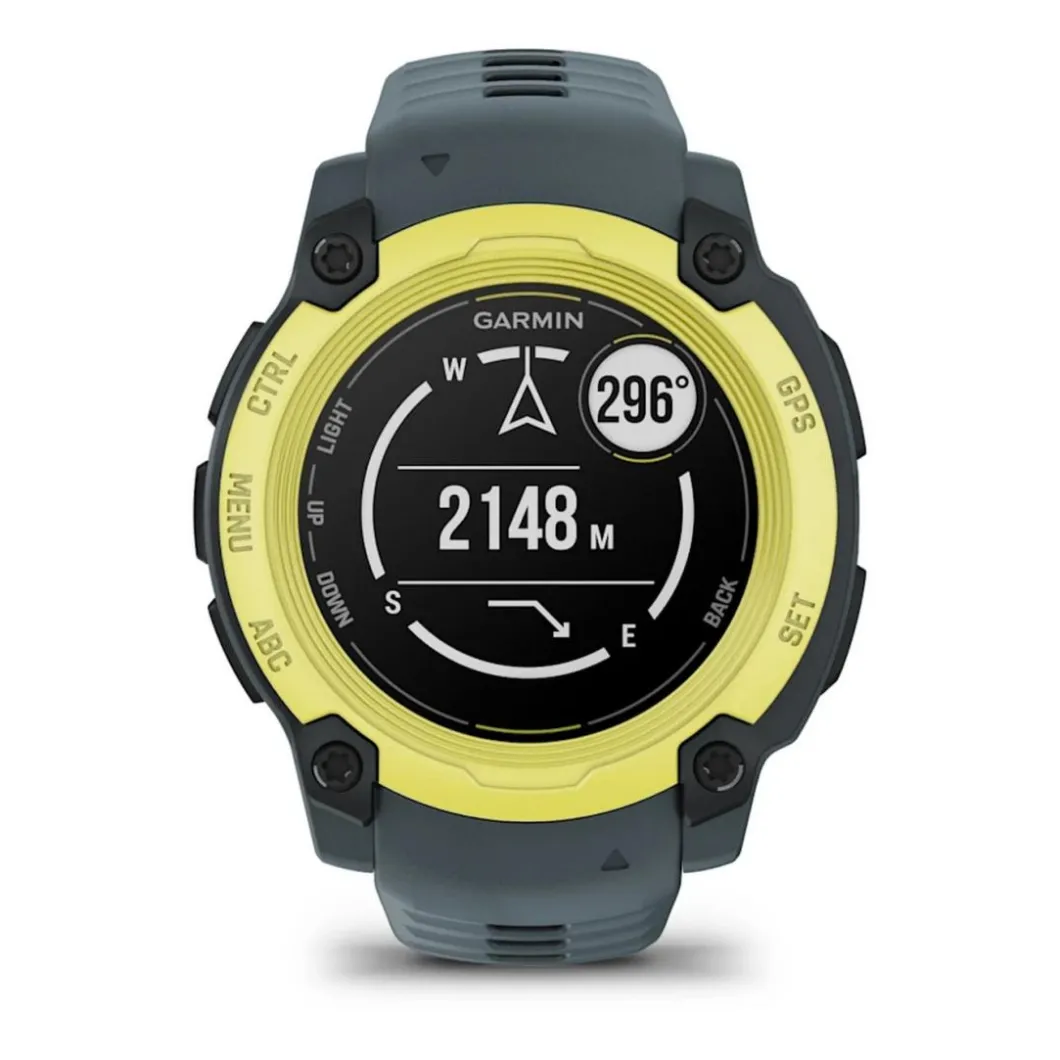 Garmin Montre Connectée|Montre Connectée<Montre Connectée - 010-02932-01 Instinct E – 40 mm, Citron vert avec bracelet bleu crépuscule
