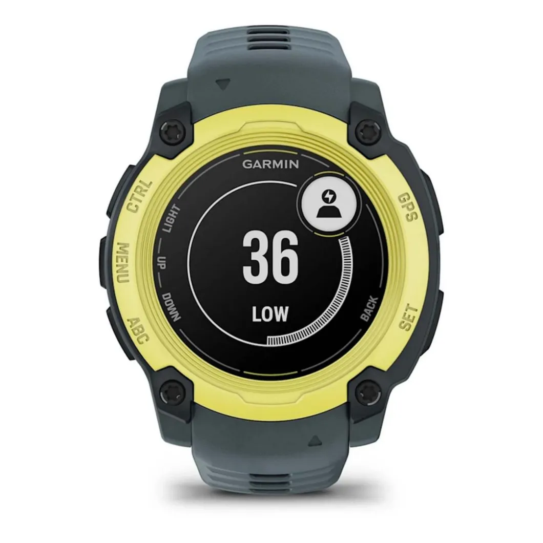 Garmin Montre Connectée|Montre Connectée<Montre Connectée - 010-02932-01 Instinct E – 40 mm, Citron vert avec bracelet bleu crépuscule