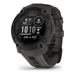 Garmin Montre Connectée|Montre Connectée<Montre Connectée - 010-02933-00 Instinct E – 45 mm, Noire avec bracelet gris charbon