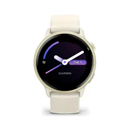 Garmin Montre Connectée|Montre Connectée<Montre Connectée Vívoactive 6 - 010-02985-01 Bracelet Silicone Ivoire