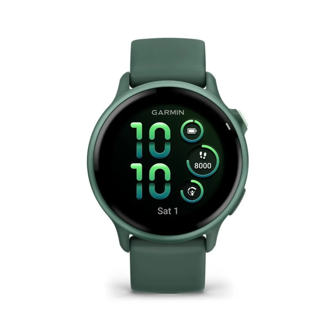 Garmin Montre Connectée|Montre Connectée<Montre Connectée Vívoactive 6 - 010-02985-02 Bracelet Silicone Vert sapin