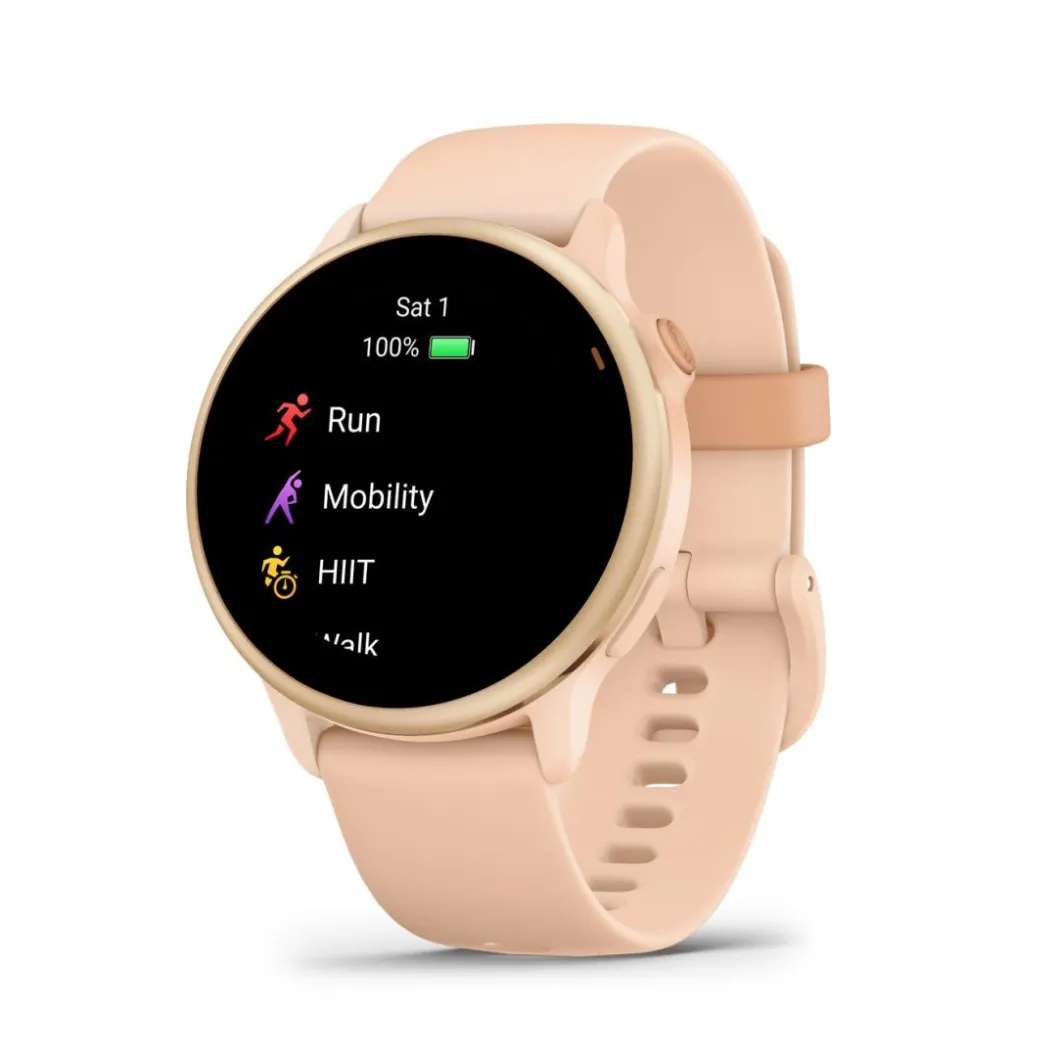 Garmin Montre Connectée|Montre Connectée<Montre Connectée Vívoactive 6 - 010-02985-03 Bracelet Silicone Rose pêche