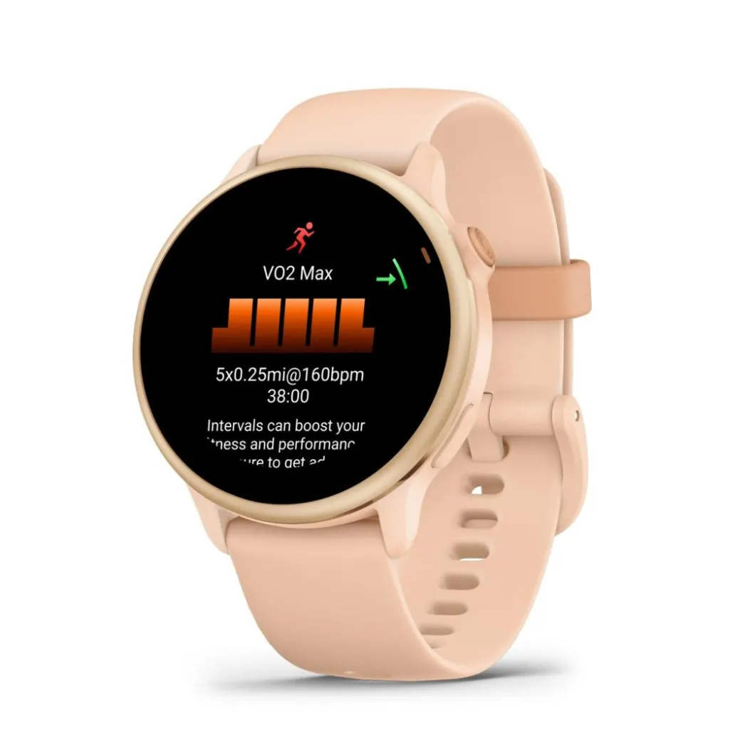 Garmin Montre Connectée|Montre Connectée<Montre Connectée Vívoactive 6 - 010-02985-03 Bracelet Silicone Rose pêche