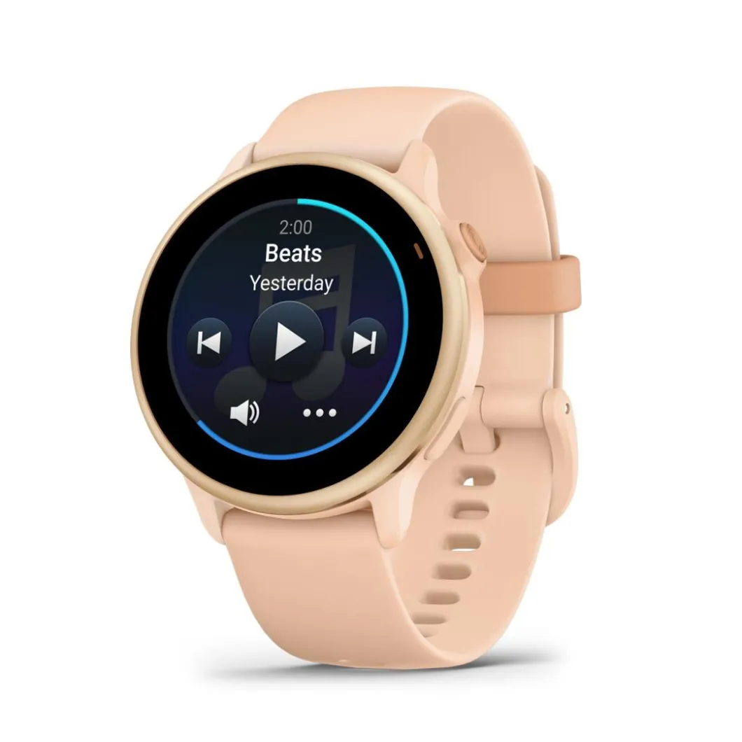 Garmin Montre Connectée|Montre Connectée<Montre Connectée Vívoactive 6 - 010-02985-03 Bracelet Silicone Rose pêche