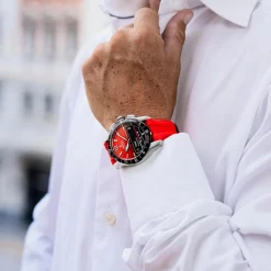 Festina Montre Connectée<Montre connectée Homme - F23000-6 Bracelet Silicone Rouge