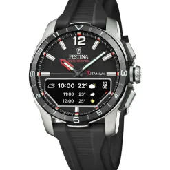 Festina Montre Connectée<Montre connectée Homme - F23000-4 Bracelet Silicone Noir