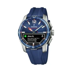 Festina Montre Connectée<Montre connectée Homme - F23000-1 Bracelet Silicone Bleu Marine